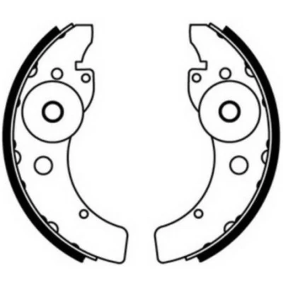 Immagine di ABE C00100ABE Ganasce Freno Assale posteriore 160 42 AIXAM: A.721 Hatchback