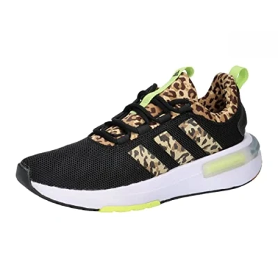Immagine di adidas Racer Tr23, Scarpe da ginnastica Donna, Core Black Pulse Lime, 37 1/3 EU
