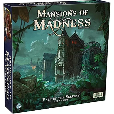 Immagine di Fantasy Flight Games FFGMAD28 Mansions of Madness 2nd Edition: Path The Serpent Expansion, Mixed Colours