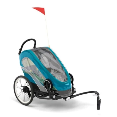 Immagine di Cybex Parapioggia per rimorchio multisport ZENO, Con dettagli riflettenti, Trasparante