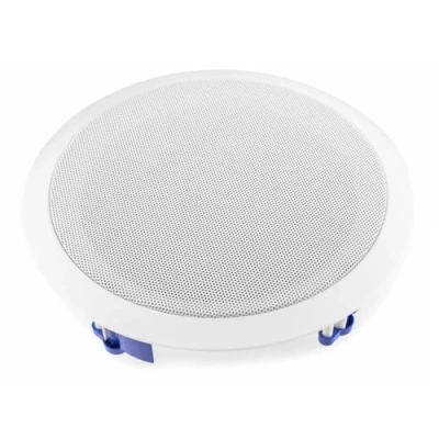 Immagine di Power Dynamics CSSG8 Altoparlante da soffitto per cucina e bagno, 2 vie, 20,3 cm, con filtro passivo alto/basso, a prova di umidità ruggine