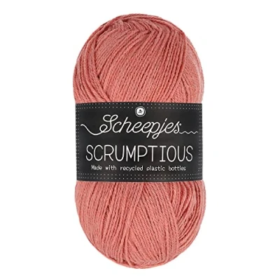 Immagine di Scheepjes Scrumptious Cotone Filato, Poliestere Riciclato 50% Acrilico, 308 Grapefruit Curd Tart, 5x100g, 5 unità