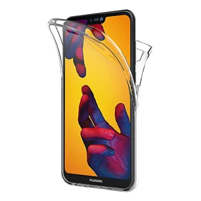 Immagine di AICEK Cover Huawei P20 Lite, 360 Full Body Lite Silicone Case Molle di TPU Trasparente Sottile Custodia per (5.84 Pollici)