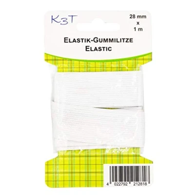 Immagine di K3T Elastico, Bianco, 28 mm x 1 m