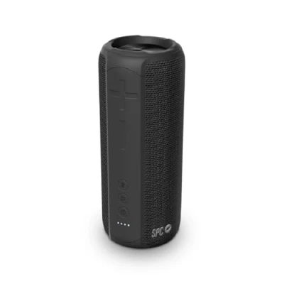 Immagine di SPC Sound Zenith Altoparlante portatile wireless, con Bluetooth 5.0, potenza 24W, durata batteria 12 ore, impermeabile (IPX7), vivavoce, True Wireless Stereo, USB C, design in tessuto cinturino