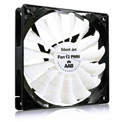 Immagine di AABCOOLING Silent Jet Fan 12 PWM Una Silenziosa e Molto Efficiente 120mm Ventola per CPU, Cooling Fan, Ventilatore 12V, Processore 12cm, 4 Pin Accessori PC, 170m3/h 8,9 20,9 Db(A)