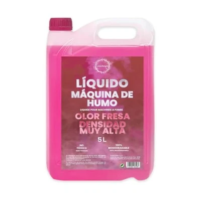 Immagine di Plantawa Liquido Fumo Machine 5 Litri: Densità Molto Alta Odore Fragola, Macchina Fumo, Cannone Fog Machine, Halloween olografico, Fuoco d&#039;artificio e Razzi