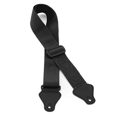 Immagine di TIGER UAC4 BK Tracolla per Ukulele Soprano, Concerto, Tenore e Baritono con porta plettri Nero