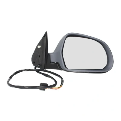 Immagine di Specchio retrovisore esterno Tyc 332 0041 Dx con la prima mano convesso, per regolazione elettrica specchio, termico SKODA: Octavia 2 Combi