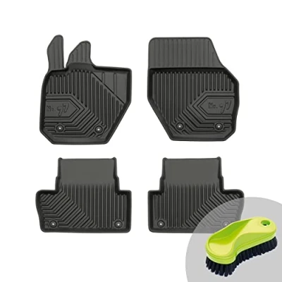 Immagine di FROGUM No.77 Set di tappetini perfettamente su misura per Volvo XC60 I 2008 2017 Materiale TPE durevole