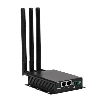 Immagine di GL X300B (Collie) 4G LTE VPN Industrial Wireless Gateway, antenne esterne full band 4G, orologio hardware, su comando, crittografia DNS, SOLO 2,4 GHz (RS485)