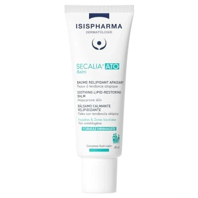 Immagine di ISISPHARMA SECALIA ATO Balm 40 ml Balmo fluido che collega la penetrazione rapida Pelle secca e a tendenza atopica Riduce frequenza l&#039;intensità del prurito Fabbricazione francese