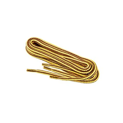 Immagine di Lacci Tondi per Scarpe e Stivali da Lavoro, Antinfortunistiche, Resistenti, Vari Colori Lunghezze, Fatti in Europa dalla Worker Walker Pro, 1 Paio (0350 giallo marrone / 90 cm 35 pollice)