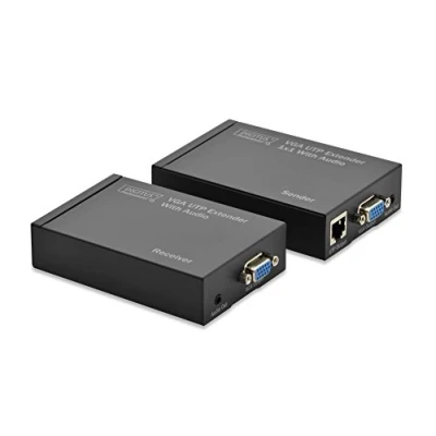 Immagine di Digitus DS 53400 VGA Extender (Estensore) su cavo di rete RJ45 300 m