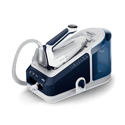 Immagine di Braun CareStyle7 IS7282BL Ferro da stiro a Caldaia con 5 Anni di Assistenza, Colpo Vapore 600g/min, Spegnimento Automatico,Sistema Bloccaggio Ferro, Riscaldamento Rapido, Serbatoio Removibile 2L, Blu