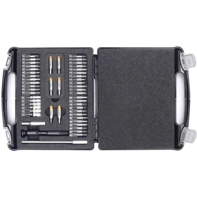 Immagine di Bernstein Tools for Electronics Werkzeugfabrik 4 970 Kit inserti 51 parti incl. adattatore dinamometrico