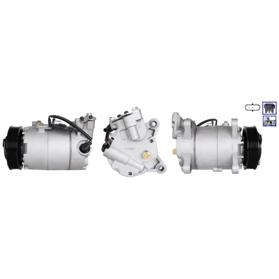 Immagine di LUCAS ACP01192 Compressore Aria Condizionata PAG 46 YF R 1234yf, 134a MINI: Hatchback, Countryman, BMW: X3