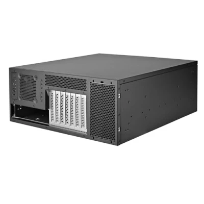 Immagine di SilverStone Technology RM46 502 I SST Alloggiamento 4U intercambiabile tra loro, con slot di espansione ad accesso frontale,