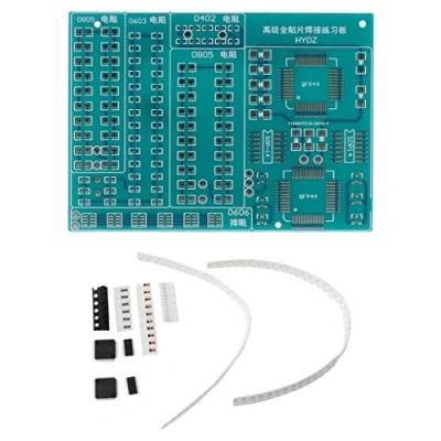 Immagine di SMD Parti Saldatura Pratica Consiglio Kit FAI DA TE 1 Set SMT Componente Scheda di Resitor