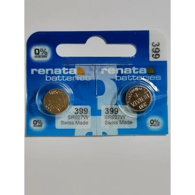 Immagine di Renata X399 SR927W Confezione da 2 blister 1 batteria a bottone ossido argento