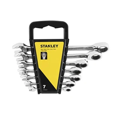 Immagine di STANLEY FATMAX Set 7 chiavi combinate a cricchetto piatte