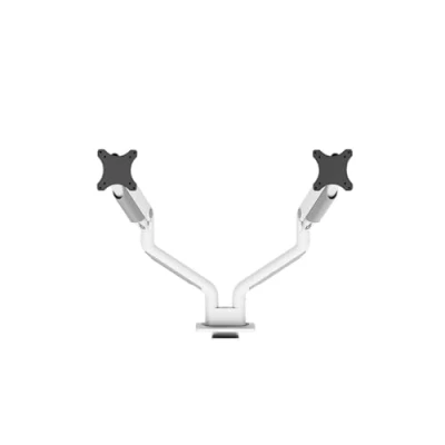 Immagine di Neomounts DS70S 950WH2 Supporto da tavolo per monitor 43,2 cm (17) 88,9 (35) Nero Regolabile in altezza, Inclinabile, Girevole, Rotante