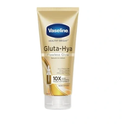 Immagine di Vaseline Sell n Ship Siero in lozione, non appiccicoso, Gluta Hya Flawless, 70 ml