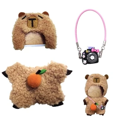 Immagine di Gxlaihly Labubu Vestiti per bambola, Clothes, Accessori bambole Labubu, da 17 cm, adatti il peluche (B15 (Non includere i giocattoli))