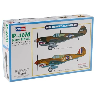 Immagine di Hobbyboss 1:48 P 40E Kitty Hawk Fighter HBB85801