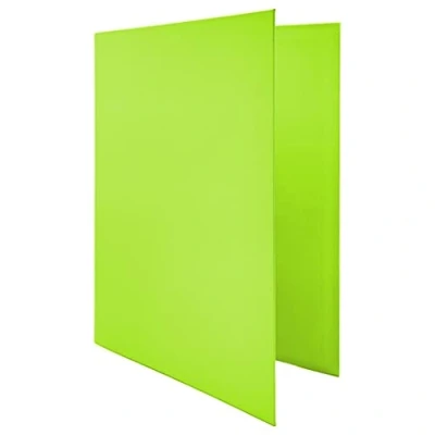 Immagine di Raylu Paper® raccoglitore 4 anelli a D da 25 mm, A4 con per riporre documenti, formato 33,5 cm di altezza x 26 larghezza e dorso spessore (verde chiaro)