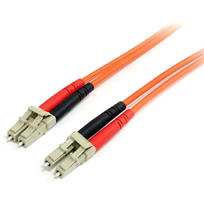Immagine di StarTech.com Cavo patch duplex in fibra ottica multimodale 62,5/125 1m, LSZH, LC/LC, OM1, ottico LC a (FIBLCLC1)