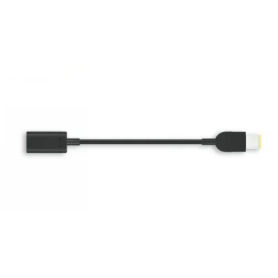 Immagine di Lenovo 4X90U45346 Cavo adattatore USB C maschio a femmina, 0,018 m, colore: Nero