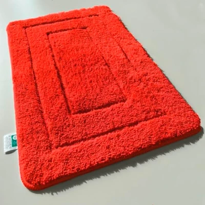 Immagine di Tappeto da bagno Atlantis extra soffice e ad asciugatura rapida Tappetino con retro antiscivolo (70 x 120 cm, rosa)