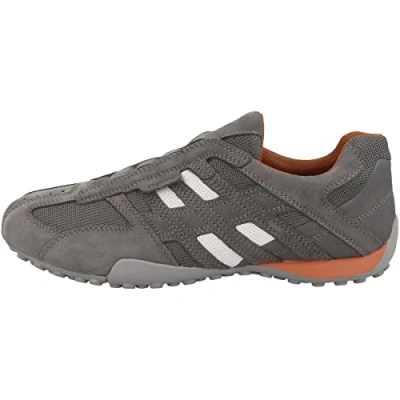 Immagine di Geox Uomo Snake L, Sneakers Uomo, Grigio Lt Grey Anthracite, 47 EU