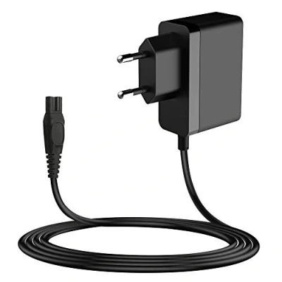 Immagine di MEROM Caricatore per Rasoio 15V 0.5A Compatibile con Alimentatore Ricambio HQ8505 Philips Series 3000 5000 7000 9000 MG7720 QP6510 QP6520 QP6530 BG5020 Caricabatterie