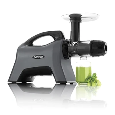 Immagine di Omega Juicers MM1500 Coclea a tre stadi con tappo di sedano unico per una resa massima del succo, 1,5 l, ideale la produzione puree frutta e verdura, sorbetti, bevande vegetali, molti