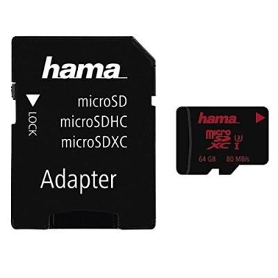 Immagine di Hama microSDXC 64GB memoria flash Classe 3 UHS