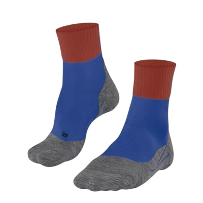 Immagine di FALKE TK2 Explore Cool Short M Sso lyocell filo funzionale spessi antivesciche 1 paio, Calzini da escursionismo Uomo, Blu Cobalt Blue 6054, 46 48