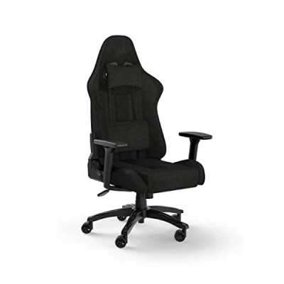 Immagine di Corsair TC100 Relaxed Rivestimento in Tessuto Gaming Chair, Nero