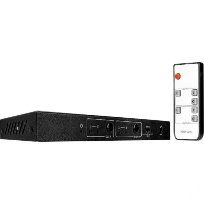 Immagine di LINDY 2x2 HDMI 18G Matrix Switch 2+2 Porte 4096 x 2160 Pixel Nero