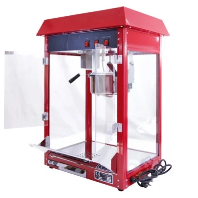 Immagine di Kukoo Macchina per Fare i Popcorn Rossa 230g in Acciao Inossidabile