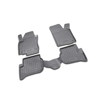 Immagine di Element Tappetini in Gomma Premium Antiscivolo su Misura per VW Golf Plus V 5Typ 6Q/9N/9N3 2002 2009