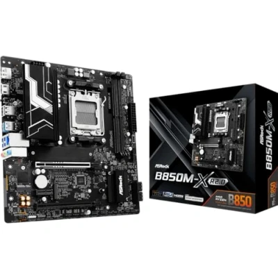 Immagine di ASRock B850M X Mainboard Attacco (PC) #####AMD AM5 Fattore di forma (dettagli) Micro ATX Chipset della scheda madre AMD® B850