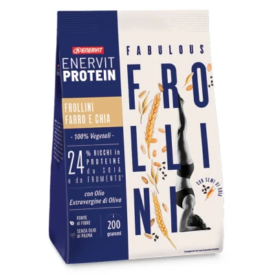 Immagine di ENERVIT PROTEIN FROLLINI FARRO CHIA 200 G
