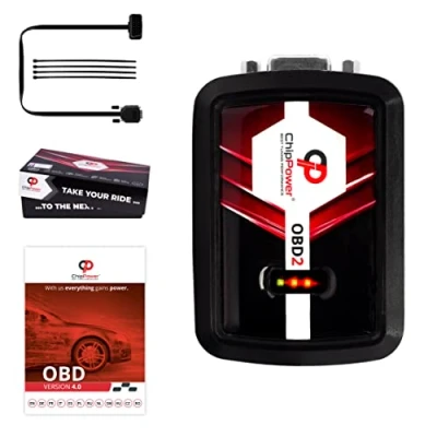 Immagine di ChipPower Centralina Aggiuntiva OBD v4 con Plug&amp;Drive all&#039;auto per Alfa Romeo Giulietta 1.4 BiFuel/TB 2010 2020 Tuningbox Benzin? Chip Tuning