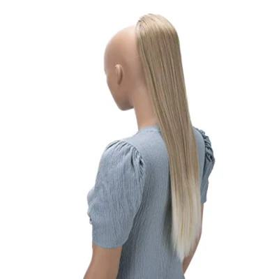 Immagine di CAISHA 65cm Lunga Coda die Cavallo Kim Extensions Per I Capelli Con Coulisse Parrucche Donna Liscio Miscela Bionda Rossa PH622