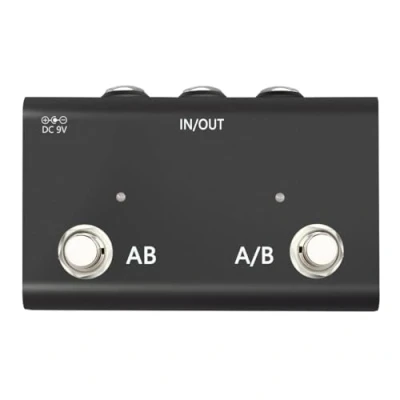 Immagine di Adoerpai ABY Channel Switch Pedal Box Line AB Selector True Bypass Per Chitarra Effetto Pedale