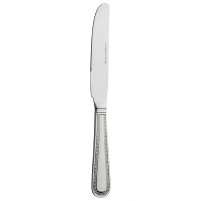 Immagine di Grunwerg Classic Bead coltelli da Dessert, in Acciaio Inox 18/0, Finitura a Specchio Everyday Parish Posate (Confezione 12)