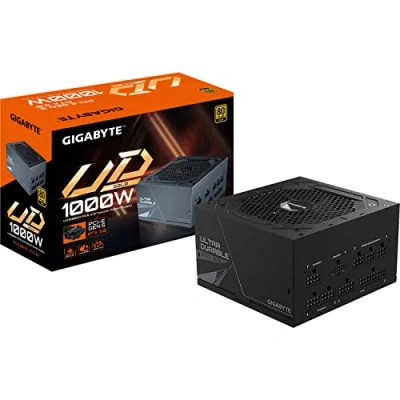 Immagine di Gigabyte UD1000GM PG5 V2 1000W 80 Plus Gold Completamente Modular ATX 3.0 Alimentatore