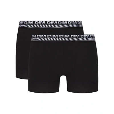 Immagine di DIM Boxer Stay and Fit In Cotone 3D Flex Uomo x2, Nero, M